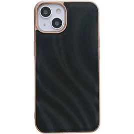 Mobigear Wavy iPhone 14 Plus Hoesje Hardcase Backcover - Zwart