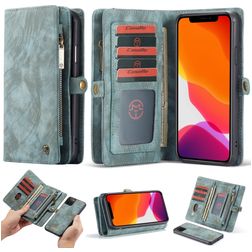 CaseMe 008 iPhone 11 Pro Hoesje Uitneembare 2in1 Bookcase Portemonnee - Blauw