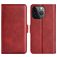 Mobigear Slim Magnet iPhone 15 Pro Hoesje Bookcase Portemonnee - Rood