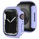 Mobigear Colors Dun Apple Watch - 41 mm Hardcase Hoesje - Paars