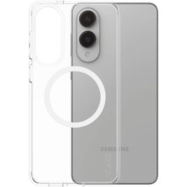 CARE by PanzerGlass Flagship Doorzichtig Samsung Galaxy S25 Edge MagSafe Hoesje Hardcase Backcover - Transparant