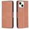 Mobigear Excellent iPhone 15 Hoesje Bookcase Portemonnee - Bruin