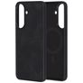 Mobiparts Classic Samsung Galaxy A57 MagSafe Hoesje TPU,Kunstleer Backcover - Graphite Black