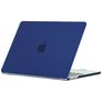 Mobigear Matte MacBook Air 15 Inch (2023-2026) Hoes Hardshell Laptopcover MacBook Case - Marineblauw - Model A2941 / A3114 / A3241 / A3448