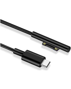 Mobigear Oplader Microsoft Surface 1 Meter - Zwart