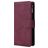 Mobigear Zipper Samsung Galaxy A51 Hoesje Bookcase Portemonnee - Rood