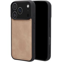 Mobiparts Classic iPhone 18 Pro MagSafe Hoesje Backcover - Moonstone Beige