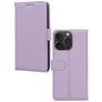 Mobilize Premium Gelly Wallet iPhone 15 Pro Hoesje Bookcase Portemonnee - Paars