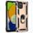 Mobigear Armor Ring Samsung Galaxy A03 Hoesje Hardcase Backcover Shockproof met Ringhouder - Goud