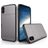 Mobigear Card iPhone XS Hoesje Hardcase Backcover Shockproof met Pasjeshouder - Grijs