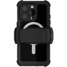 Ghostek Nautical Belt iPhone 16 Pro Waterdicht MagSafe Hoesje Hardcase Backcover Shockproof - Zwart