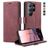 CaseMe 013 Samsung Galaxy S26 Ultra Hoesje Bookcase Portemonnee - Rood