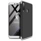 Mobigear TriGuard Samsung Galaxy A9 (2018) Hoesje Hardcase Backcover - Zwart / Zilver