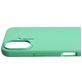 Nudient Base iPhone 16 Plus Siliconen Hoesje Backcover - Mint Green