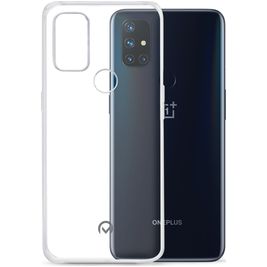 Mobilize Gelly Doorzichtig OnePlus Nord N10 5G Hoesje Flexibel TPU Backcover - Transparant