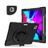 Mobigear SureGrip XGuard iPad Pro 13 Inch (2025) Hoes Hard Kunststof,Siliconen Backcover + Stylus Houder + Schouderband + Standaard - Zwart