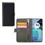 Mobilize Classic Gelly Wallet Motorola Moto G72 Hoesje Bookcase Portemonnee - Zwart