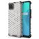 Mobigear Honeycomb Realme C11 (2020) Hoesje Hardcase Backcover Shockproof - Wit