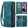 Caseme 008 iPhone 14 Hoesje Uitneembare 2in1 Bookcase Portemonnee - Blauw