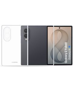 Mobilize Gelly Doorzichtig Samsung Galaxy Z Fold 8 Hoesje Flexibel TPU Backcover - Transparant