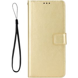 Mobigear Wallet HONOR X7 Hoesje Bookcase Portemonnee - Goud