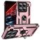 Mobigear Armor ring Xiaomi 15 Hoesje Hardcase Backcover Shockproof met Ringhouder - Roségoud