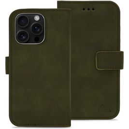 My Style Flex Wallet iPhone 16 Pro Hoesje Bookcase Portemonnee - Forest Green