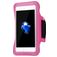 Mobigear Telefoonhouder Hardlopen iPhone 7 Sport Hoesje Neopreen Sportarmband - Roze
