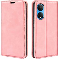 Mobigear Retro Slim HONOR X7 Hoesje Bookcase Portemonnee - Roze