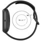 Mobigear Sport Buckle Siliconen Fitbit Versa Bandje Gespsluiting - Donkerblauw