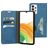 Mobiparts Classic Wallet Samsung Galaxy A33 Hoesje Bookcase Portemonnee - Steel Blue