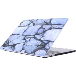 Mobigear Stone MacBook Pro 15 Inch (2016-2019) Hoes Hardshell Laptopcover MacBook Case - Model 6 - Model A1707 / A1990