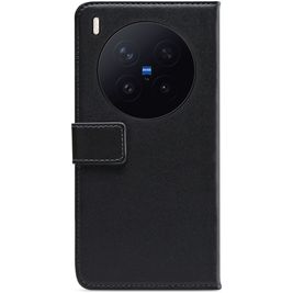 Mobilize Classic Gelly Wallet Vivo X300 Pro Hoesje Bookcase Portemonnee - Zwart