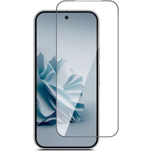 Mobigear Premium Google Pixel 9 Pro XL Glazen Screenprotector - Case Friendly - Zwart