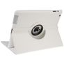 Mobigear DuoStand iPad 3 (2012) Hoes Draaibare Bookcase - Wit