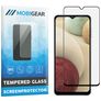 Mobigear Premium Samsung Galaxy A12 Glazen Screenprotector - Case Friendly - Zwart