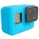 Mobigear Classic GoPro Hero 5 Hoesje Flexibel Siliconen - Blauw