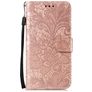 Mobigear Flowers Samsung Galaxy Note 10 Lite Hoesje Bookcase Portemonnee - Roségoud
