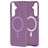 Mobiparts Slim Line Samsung Galaxy A57 MagSafe Hoesje Hardcase Backcover - Imperial Purple