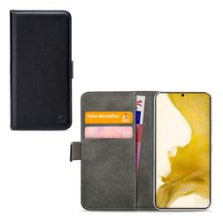 Mobilize Classic Gelly Wallet Samsung Galaxy S22 Hoesje Bookcase Portemonnee - Zwart