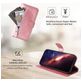 Mobigear Zipper iPhone 17 Pro Hoesje Bookcase Portemonnee - Roségoud