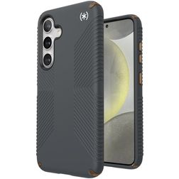 Speck Presidio2 Grip Samsung Galaxy S24 Hoesje Hardcase Backcover Shockproof - Charcoal Grey