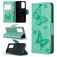 Mobigear Butterfly Huawei P40 Hoesje Bookcase Portemonnee - Turquoise