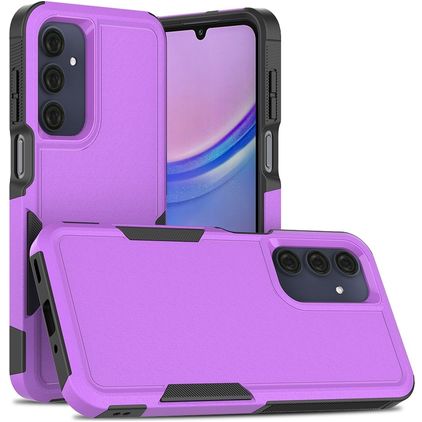 Mobigear Heavy Armor Samsung Galaxy A16 Hoesje Hardcase Backcover Shockproof - Paars