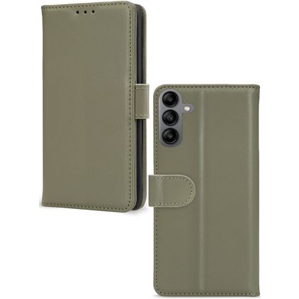 Mobilize Premium Gelly Wallet Samsung Galaxy A04s Hoesje Bookcase Portemonnee - Groen