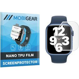 Mobigear Apple Watch - 45 mm Hydrogel TPU Screenprotector - Case Friendly
