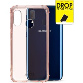 My Style Protective Flex Samsung Galaxy A20e Hoesje Flexibel TPU Backcover Shockproof - Soft Pink