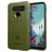 Mobigear Rugged Shield LG K51s Hoesje Flexibel TPU Backcover Shockproof - Groen