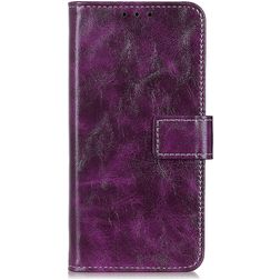 Mobigear Basic Motorola Moto G60s Hoesje Bookcase Portemonnee - Paars