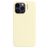 Nudient Base iPhone 14 Plus Siliconen Hoesje Backcover - Pale Yellow